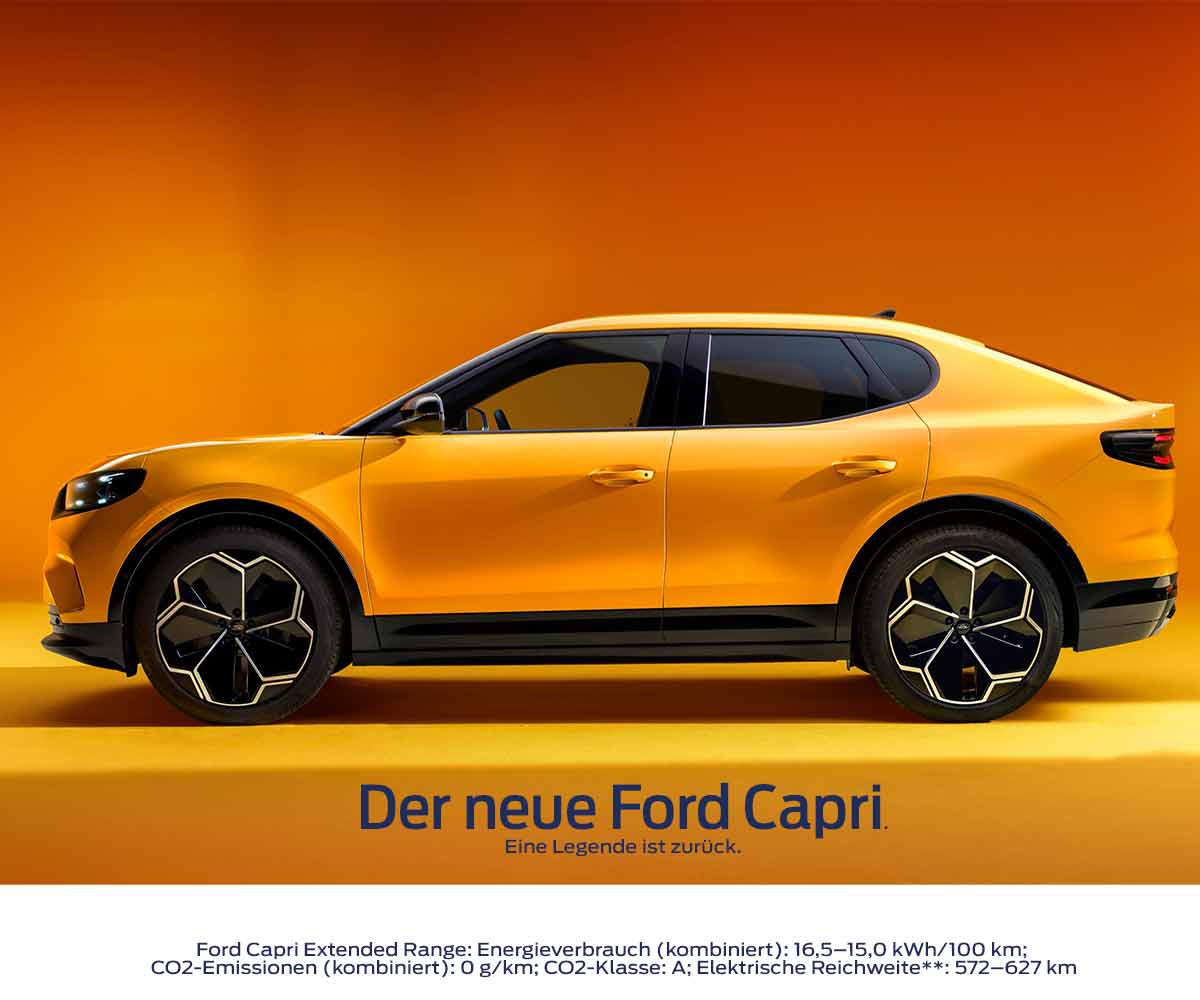 Der neue Ford Capri bei Reichstein & Opitz